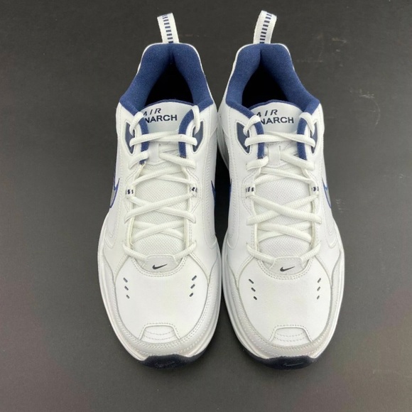 Nike Men's Air Monarch IV White Training Shoes 4E - Picture 8 of 10
